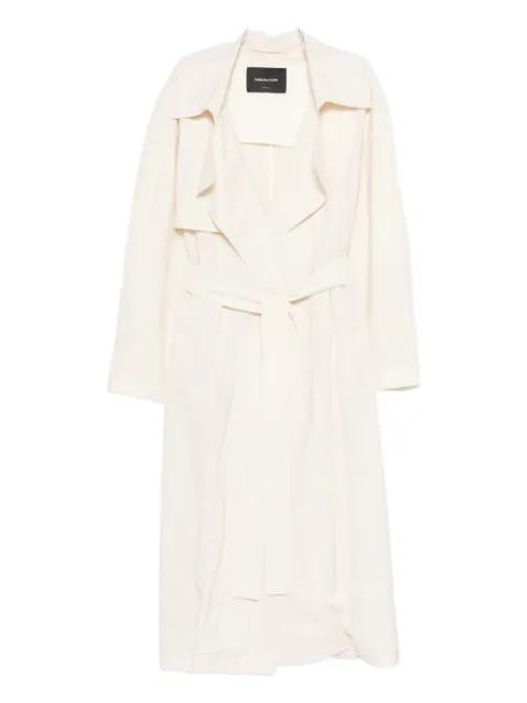 belted trench coat by FABIANA FILIPPI