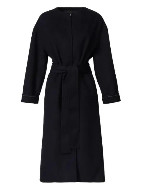belted wool coat by FABIANA FILIPPI