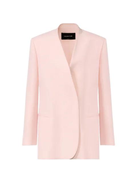 belted wrap-style blazer by FABIANA FILIPPI