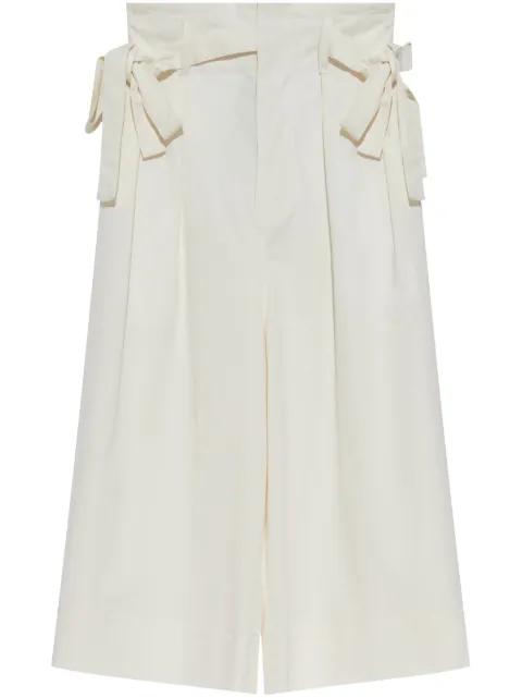 bow-detail trousers by FABIANA FILIPPI