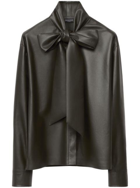 bow detailing shirt by FABIANA FILIPPI