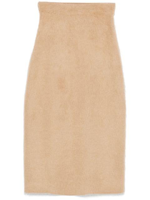 brushed mohair skirt by FABIANA FILIPPI