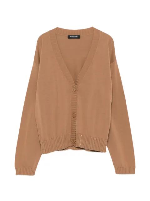 button embellished cardigan by FABIANA FILIPPI