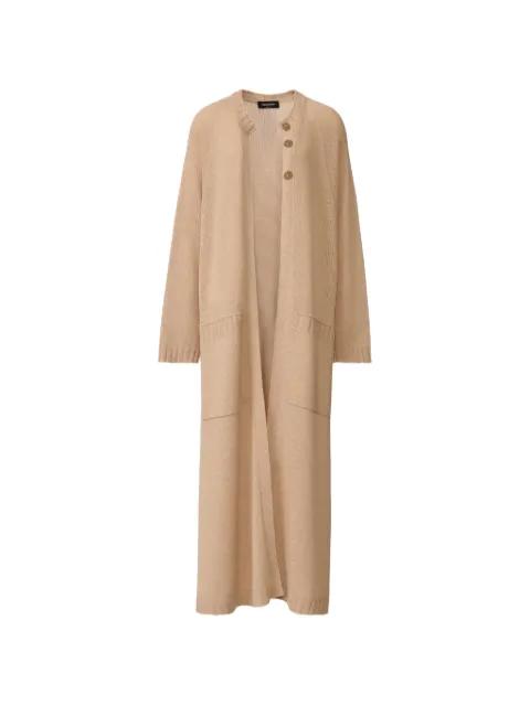 button patch-pocket cardigan by FABIANA FILIPPI