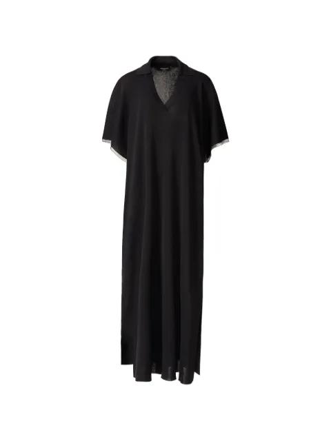 collared V-neck dress by FABIANA FILIPPI