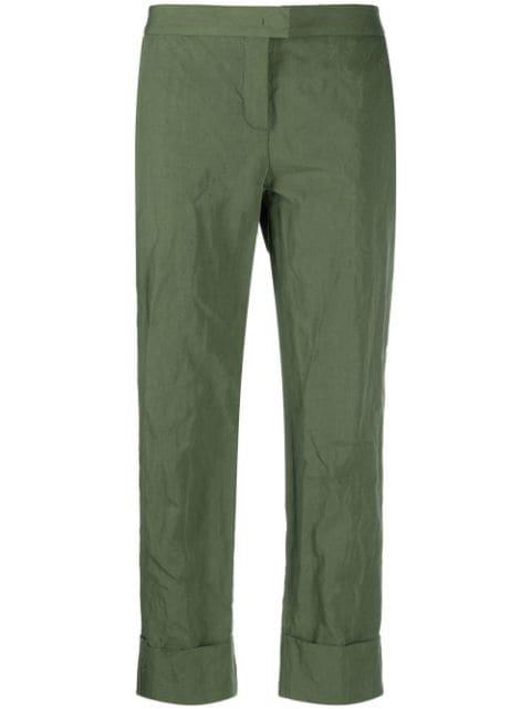 concealed front-fastening trousers by FABIANA FILIPPI