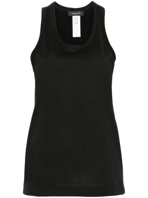 contrast-panel tank top by FABIANA FILIPPI