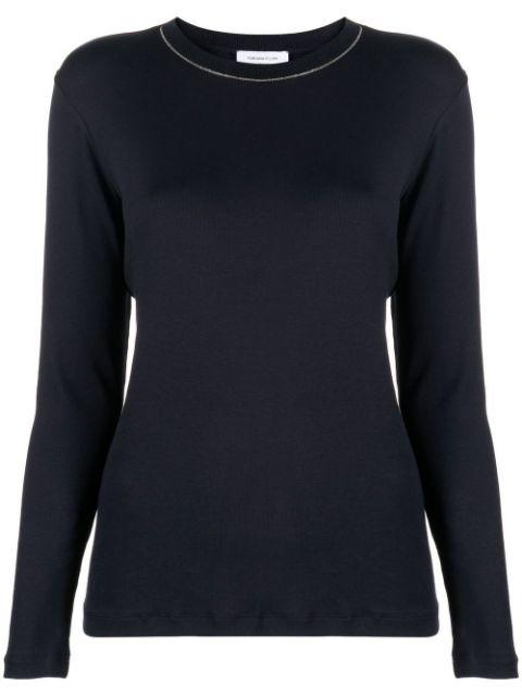 contrast-trim sweater by FABIANA FILIPPI