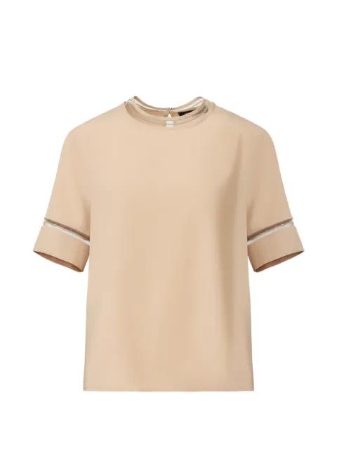 crepe de chine top by FABIANA FILIPPI