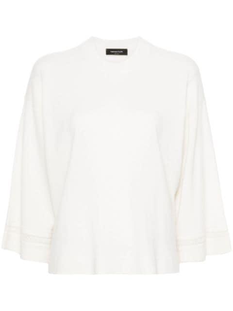 crew-neck cashmere top by FABIANA FILIPPI