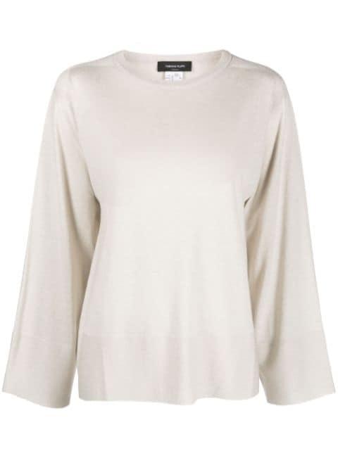 crew-neck jumper by FABIANA FILIPPI