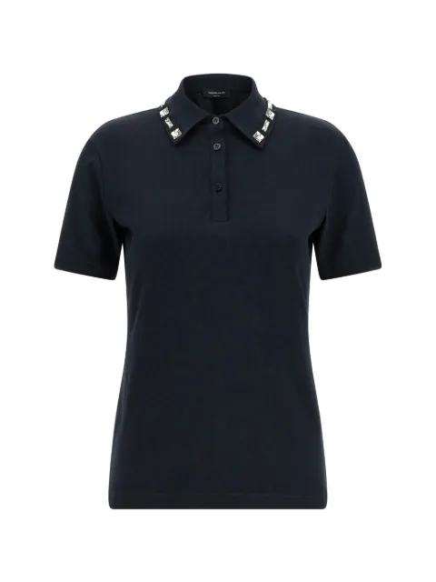 crystal-embellished polo top by FABIANA FILIPPI
