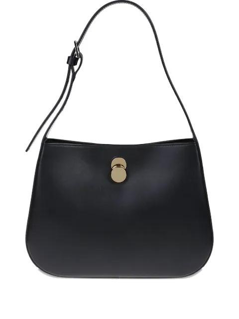 curved leather shoulder bag by FABIANA FILIPPI