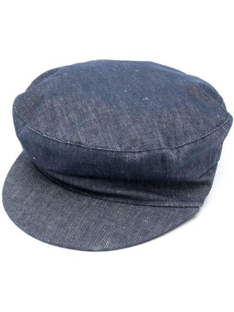 denim baker boy cap by FABIANA FILIPPI
