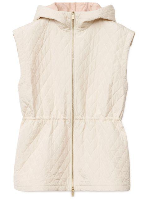 diamond-quilted gilet by FABIANA FILIPPI