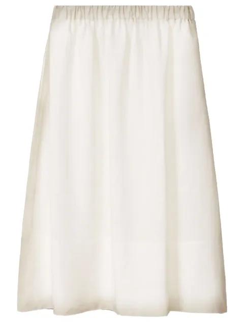 distressed midi skirt by FABIANA FILIPPI