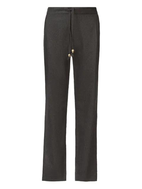 drawstring-fastening wool-blend pants by FABIANA FILIPPI