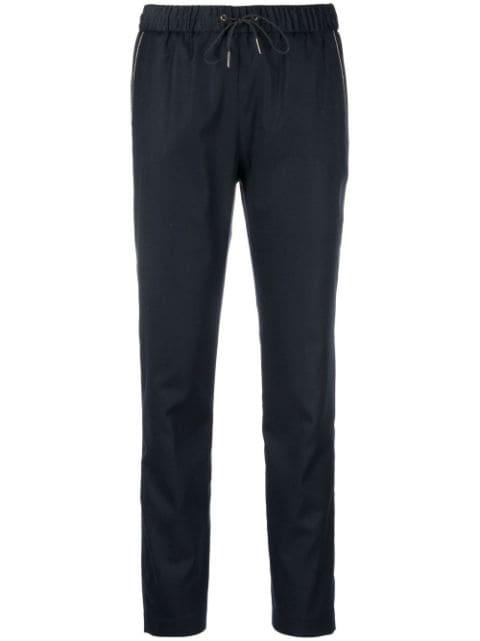 drawstring straight-leg trousers by FABIANA FILIPPI