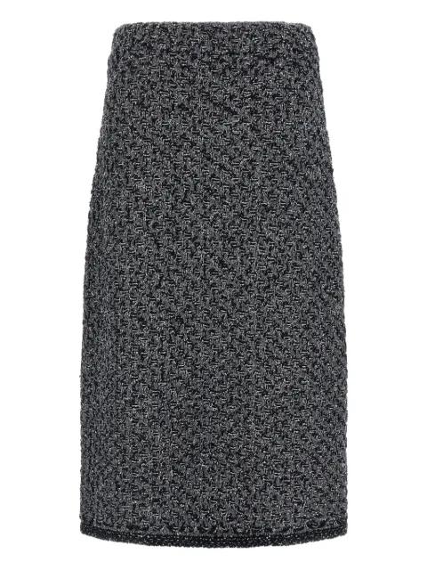 elastic-waistband midi skirt by FABIANA FILIPPI