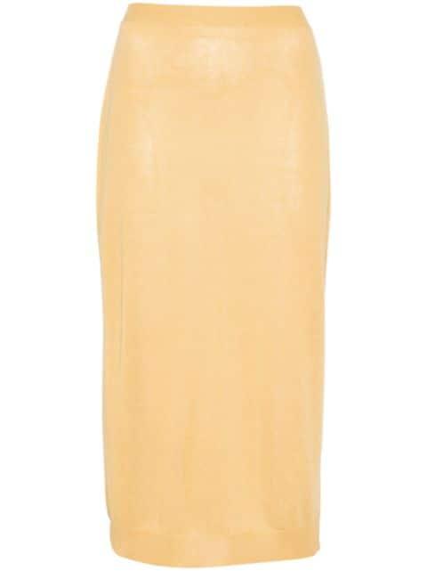 fine-knit midi skirt by FABIANA FILIPPI