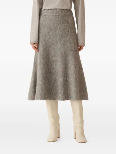 flared knitted midi skirt by FABIANA FILIPPI