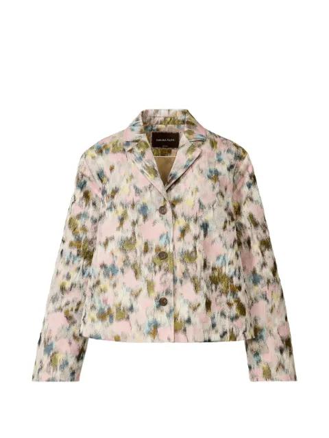 floral buttoned jacket by FABIANA FILIPPI