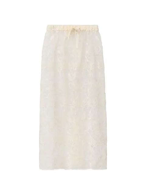 floral lace skirt by FABIANA FILIPPI