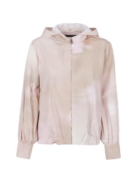floral-print hoodied jacket by FABIANA FILIPPI