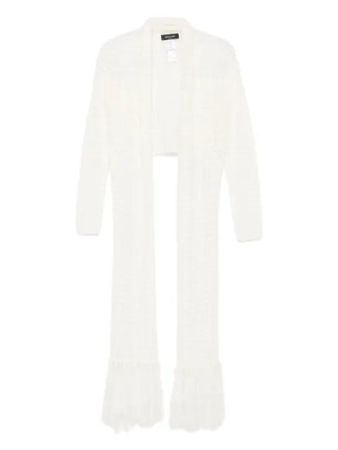 fringe-detail open-front cardigan by FABIANA FILIPPI