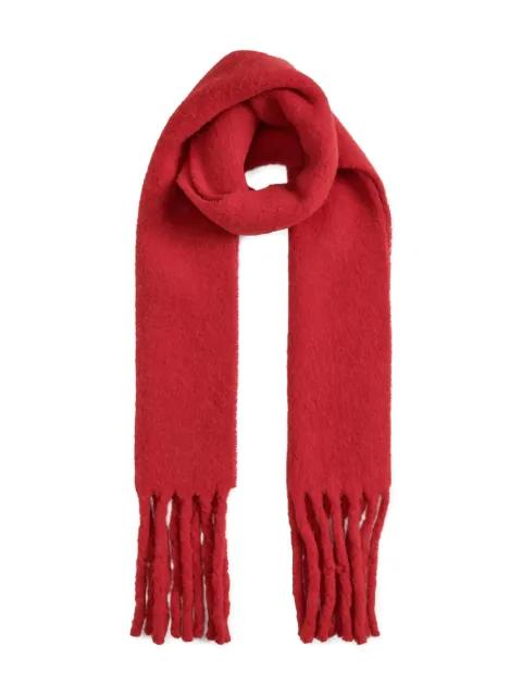 fringed wool scarf by FABIANA FILIPPI