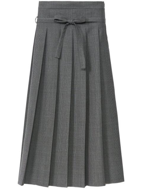 glen plaid skirt by FABIANA FILIPPI