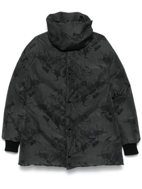 graphic-print coat by FABIANA FILIPPI