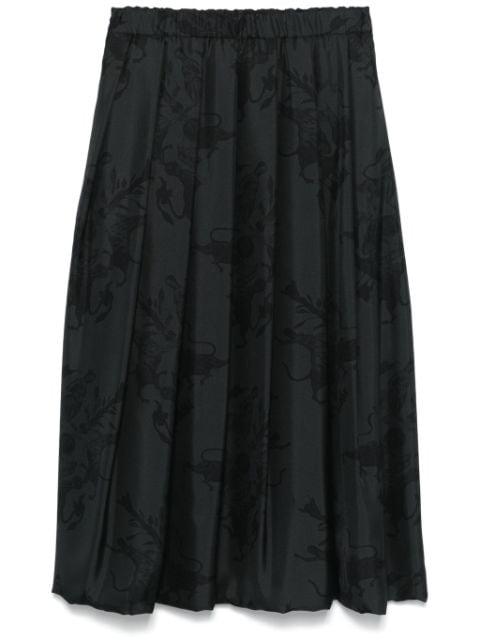 graphic-print midi skirt by FABIANA FILIPPI