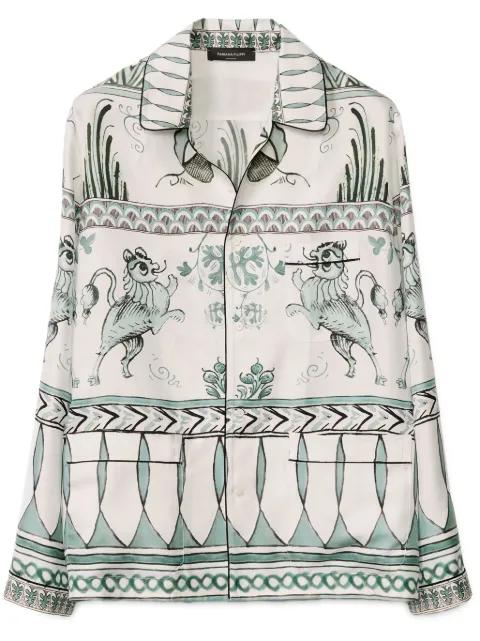 graphic-print shirt by FABIANA FILIPPI