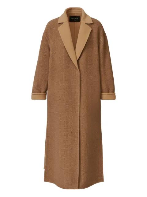 herringbone-pattern coat by FABIANA FILIPPI