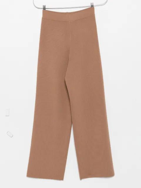 high-waisted wool trousers by FABIANA FILIPPI