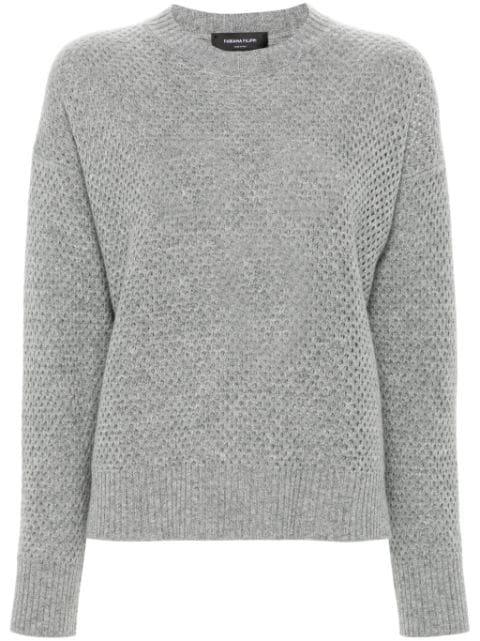 honeycomb-knit sweater by FABIANA FILIPPI