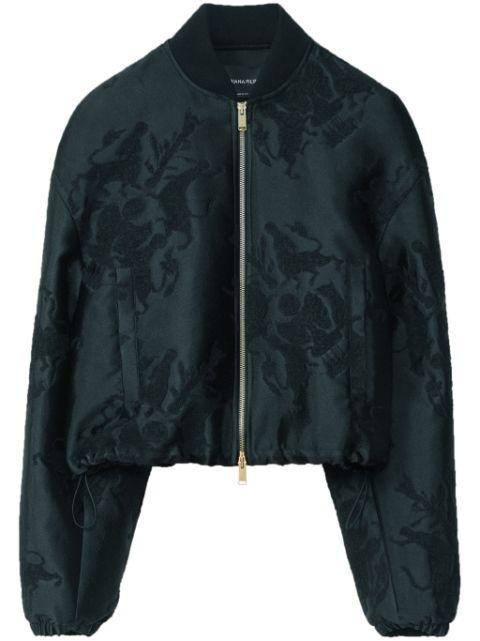 jacquard bomber jacket by FABIANA FILIPPI
