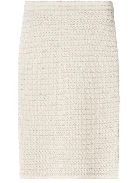 knitted midi skirt by FABIANA FILIPPI