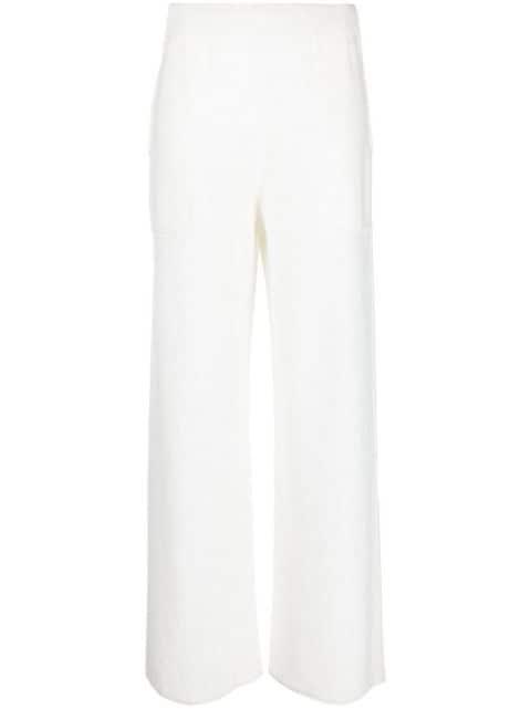 knitted straight-leg trousers by FABIANA FILIPPI