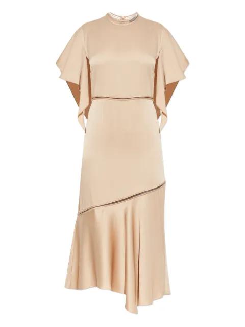layered asymmetrical-hem dress by FABIANA FILIPPI