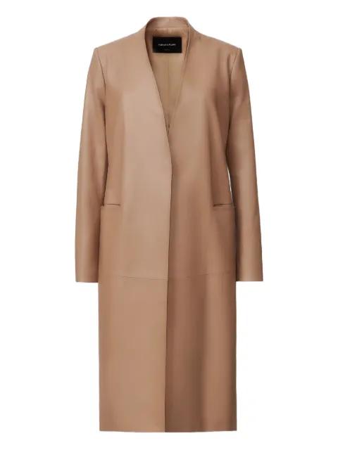 leather coat by FABIANA FILIPPI