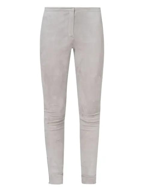 linen/flax skinny trousers by FABIANA FILIPPI