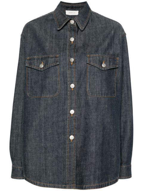 long-sleeve denim shirt by FABIANA FILIPPI