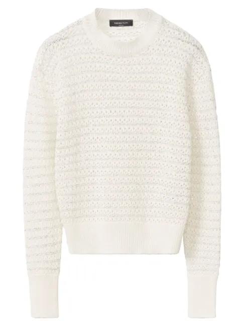 lurex-detail sweater by FABIANA FILIPPI