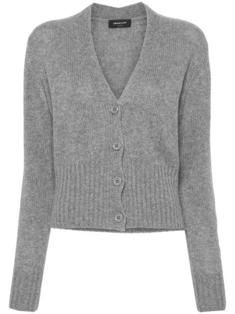 mélange cashmere cardigan by FABIANA FILIPPI