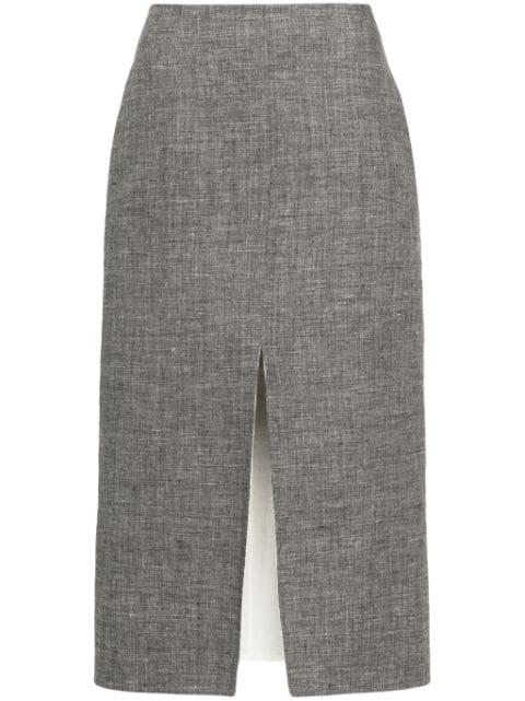 mélange pencil skirt by FABIANA FILIPPI
