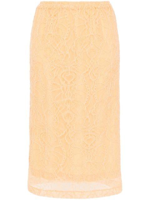 mesh-design skirt by FABIANA FILIPPI