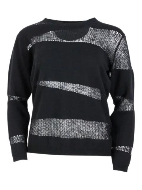 mesh-inserts sweater by FABIANA FILIPPI