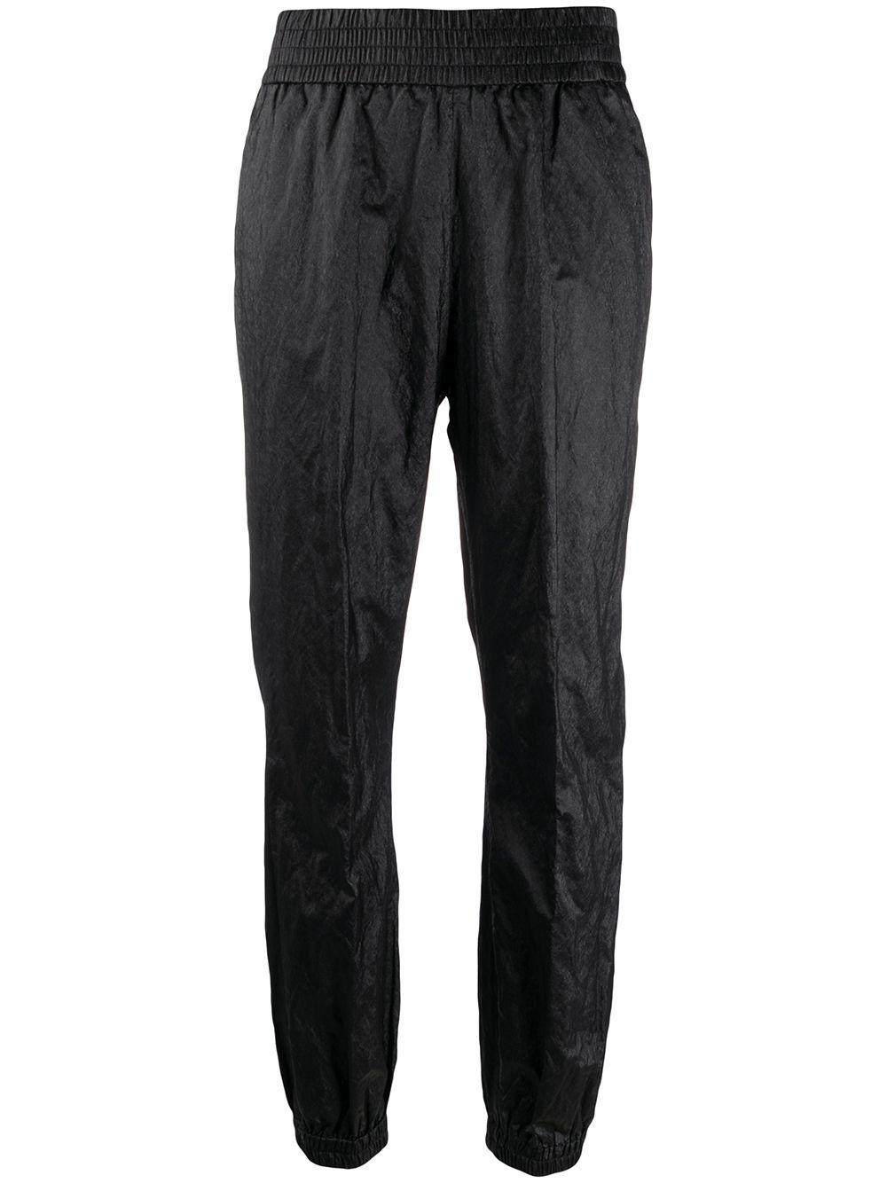 metallic tapered trousers by FABIANA FILIPPI